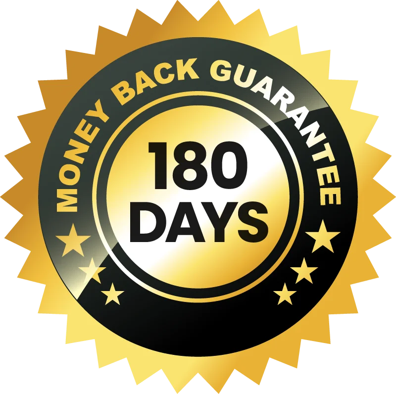 Order Now 60 Days Money back Guarantee
